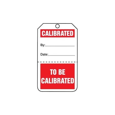 Accuform PF-Cardstock, 3-7/8 in Width, 1/4 in Height, , 25 PK TPP106CTP